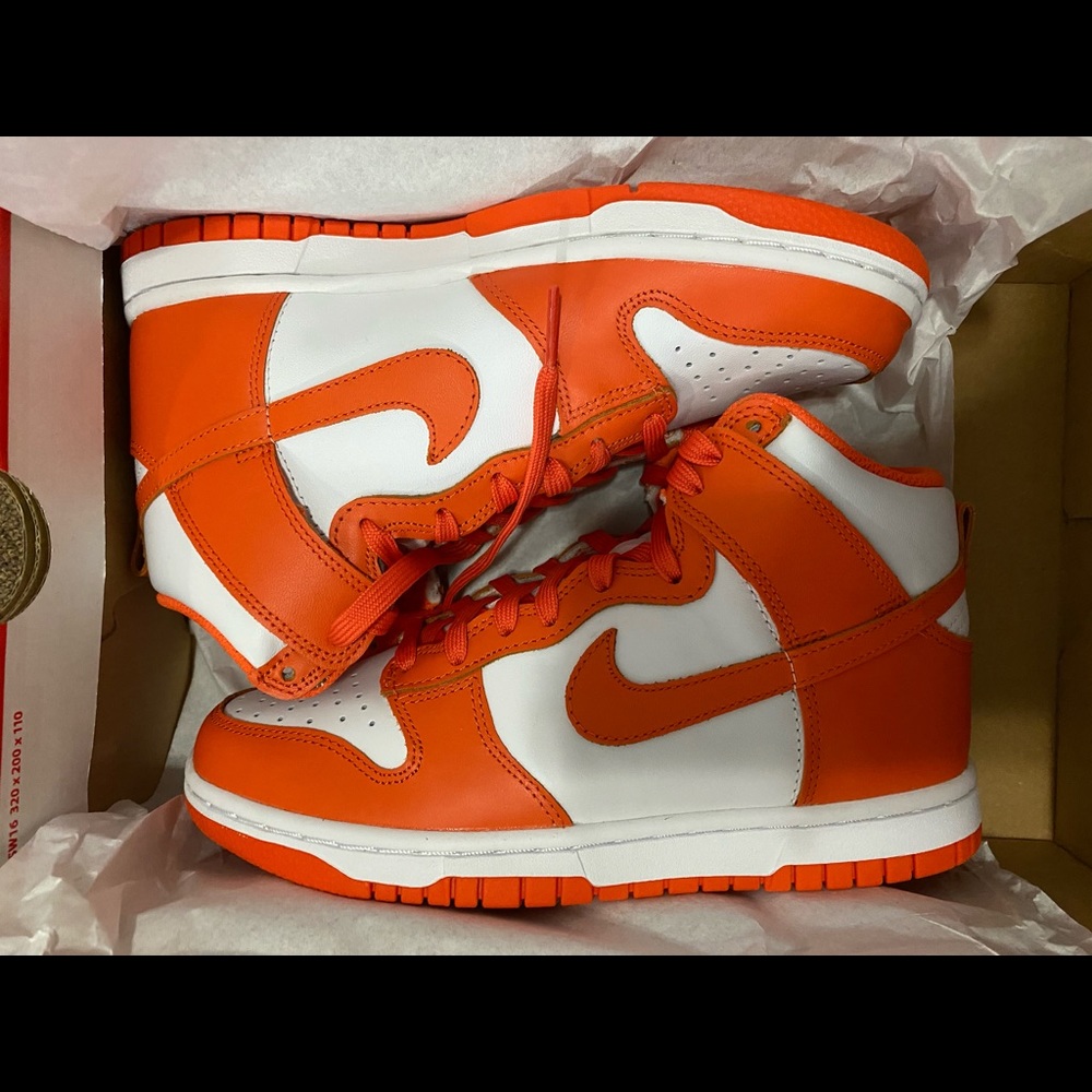 Syracuse Nike Dunk High Women size 6